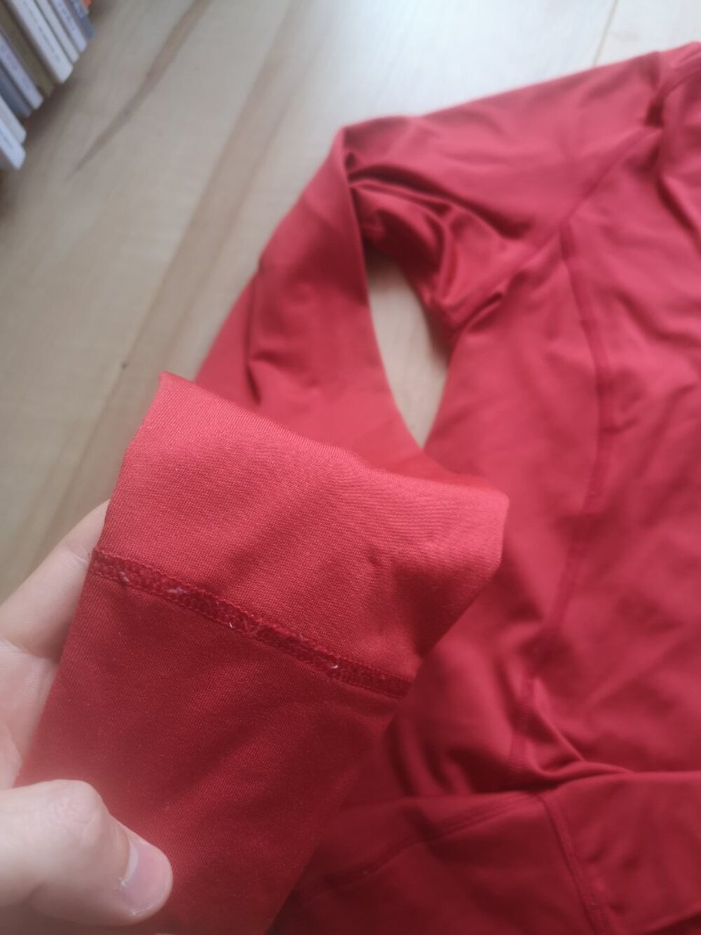 ARC Arc'teryx - Women's Long Sleeve Technical Sun Hoody - Red - Size Medium - Picture 5 of 11